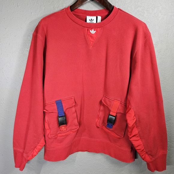 adidas LNY Crew Sweatshirt Small - Picture 2 of 16